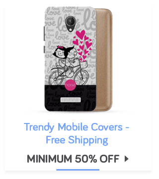 Trendy Mobile Covers Min. 50% Off | Free Shipping