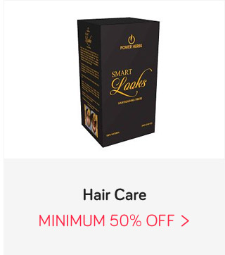 Hair Care Min 50% off