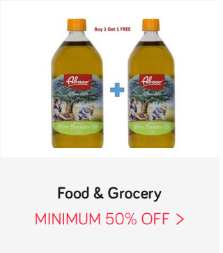 Food & Grocery Min. 50% off