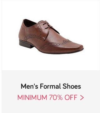 Men's Formal Shoes - Min.50% Off  ( Red Tape & More)