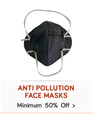 Anti Pollution Face Masks - Min. 50% Off