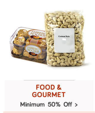 Food & Gourmet Min 50% Off