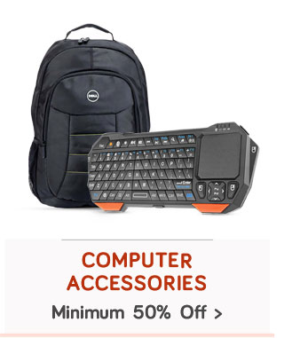 Computer Accessories - Min. 50% Off