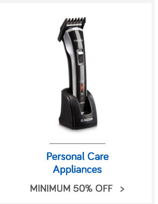 Personal Care Appliances | Min. 50% Off