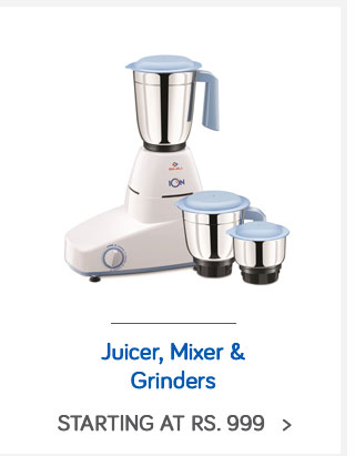 Juicer Mixer Grinders - Starting At Rs. 999