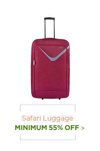 Safari Luggage Min. 55% off