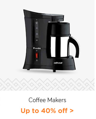 Coffee Makers - Up to 40% Off