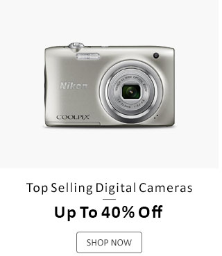 Top Selling Digital Cameras - Up To 40% Off