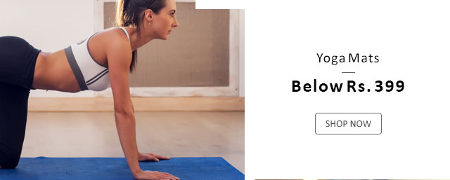 Yoga Mats - Below Rs. 399
