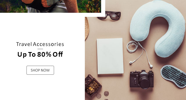 Travel Accessories - Up To 80% Off