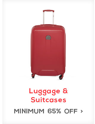 Safari, Delsey & Swiss Military Travel Luggage | Minimum 65% Off