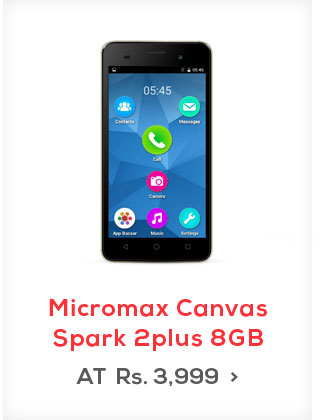 Micromax Spark 2Plus (8GB) - 12.7 cm