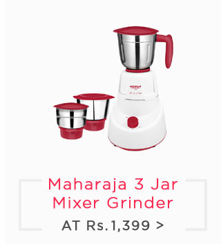 Maharaja Livo 3 Jar 500 W Mixer Grinder