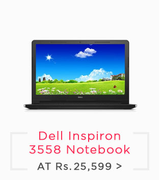 Dell Inspiron 3558 Intel® CoreTMi3 Notebook