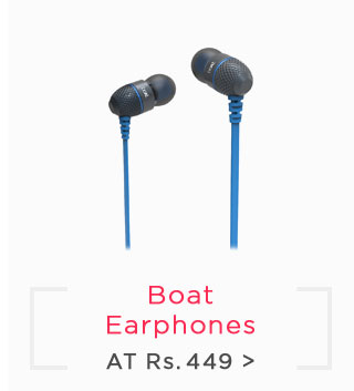 boAt BassHeads 200 In Ear Wired With Mic Earphones