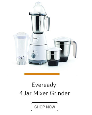 Eveready NOVUS 750 Watt 4 Jar Mixer Grinder