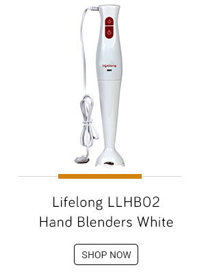 Lifelong LLHB02 Hand Blenders White