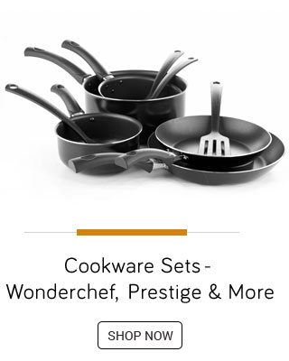 Cookware Sets - Wonderchef, Prestige & More