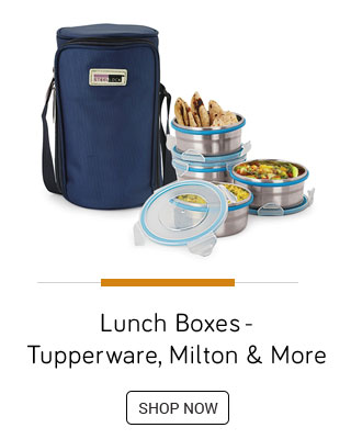 Lunch Boxes - Tupperware,Milton, Cello