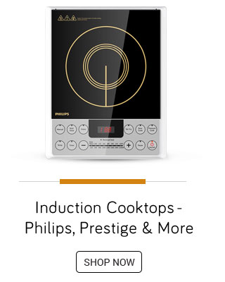 Induction Cooktops - Philips, Prestige, Pigeon
