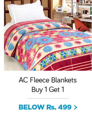 AC Fleece Blankets Buy1 Get1