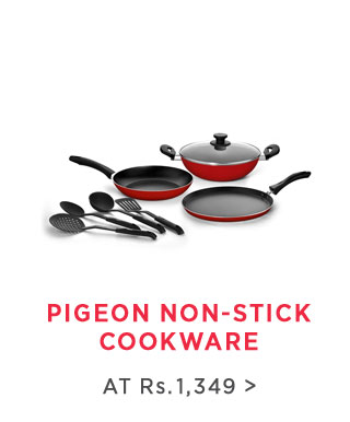 Pigeon Non-stick Cookware Gift Set- 8 Pcs - Flat Rs. 1349