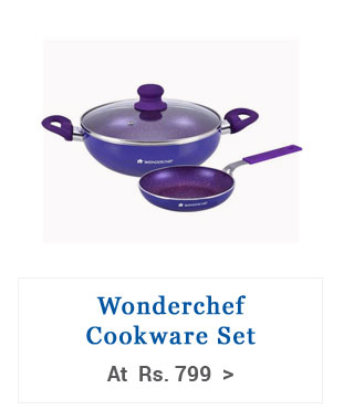 Wonderchef Blue Cookware Set - 3 Pcs