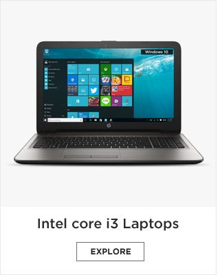 Intel core i3 Laptops