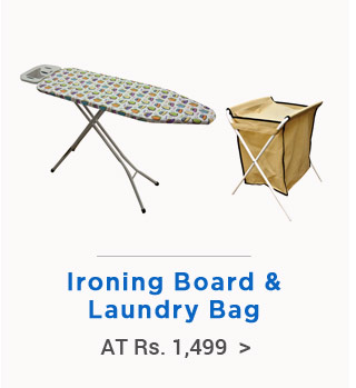 BB Powder Coated Self Standing Ironing Board