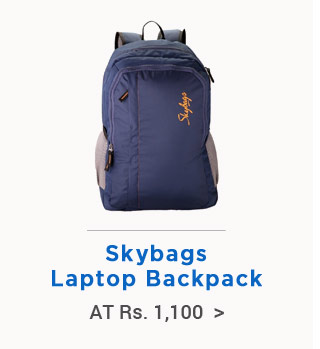 Skybags Arthur Blue Laptop Compatible Backpack