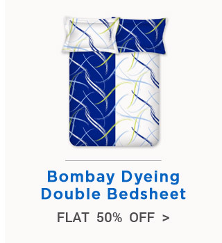 Bombay Dyeing Caelina Double Bedsheet