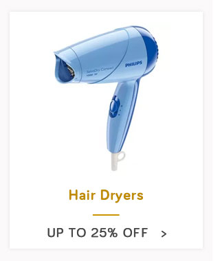 Hair Dryers | Up to 25% Off