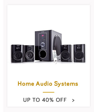 Home Audio Systems | Up to 40% Off