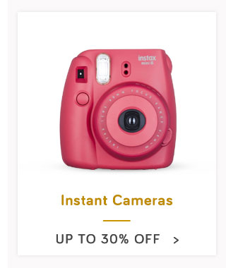 Instant Cameras Upto | 30% Off