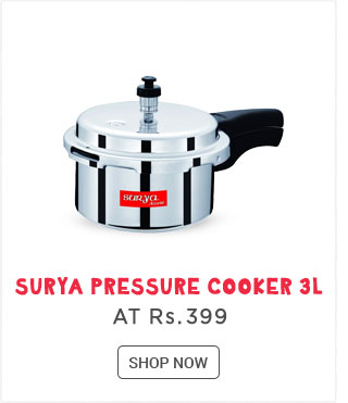 Surya Accent Pressure Cooker 3L