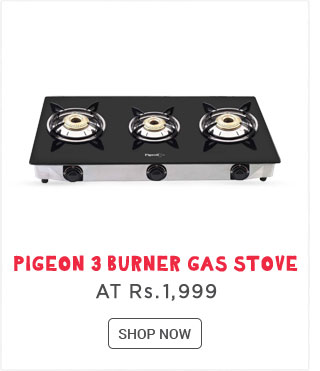 Pigeon 3 Burner Gas Stove