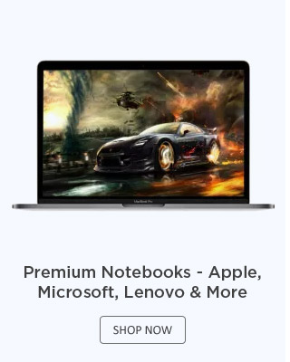 Premium Notebooks | Apple, Microsoft, Lenovo & More