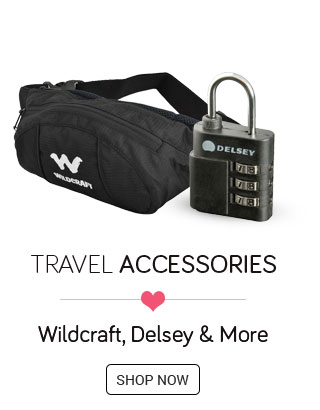 Travel Accessories - Wildcraft, Delsey & more