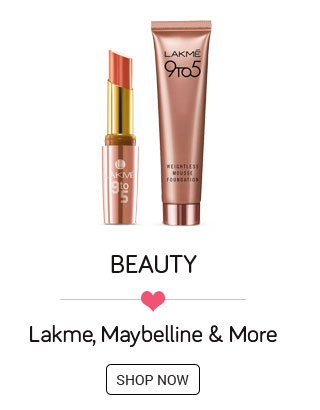 Beauty Min. 10% off, Lakme, Maybelline & more