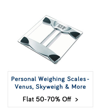 Personal Weighing Scales- Venus, Skyweigh & More Flat 50-70% Off