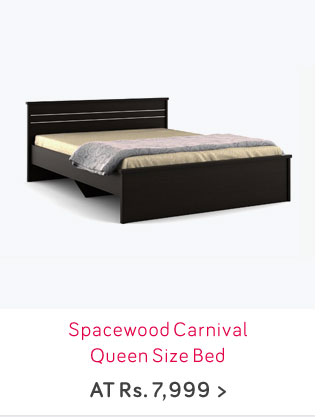 Spacewood Carnival Queen Size Bed
