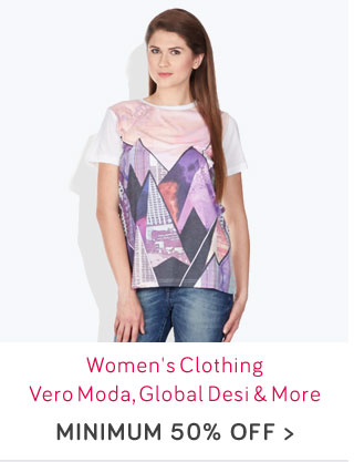 Women's Clothing - Min. 50% Off - Vero Moda, Global Desi & More