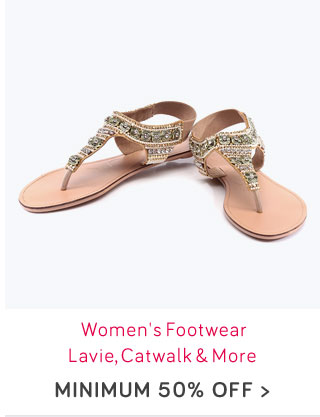 Women's Footwear - Min. 50% Off - Lavie, Catwalk & More