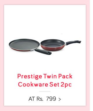 Prestige Twin Pack Cookware Set 2pc