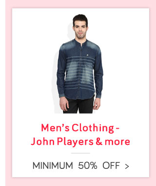 Men's Clothing - Min. 50% Off - Jack & Jones, John Players & more