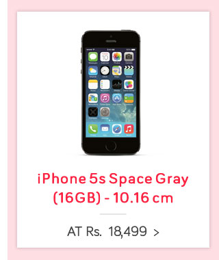 iPhone 5s Space Gray (16GB) - 10.16 cm