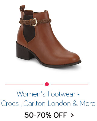 Women's Footwear - Crocs | Carlton London & more