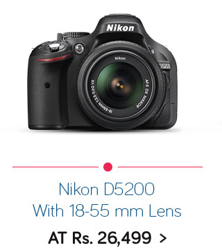 Nikon D5200 with 18-55 mm Lens