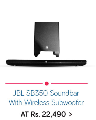 JBL SB350 Soundbar with wireless Subwoofer