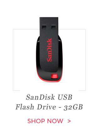 SanDisk Cruzer Blade USB Flash Drive 32GB